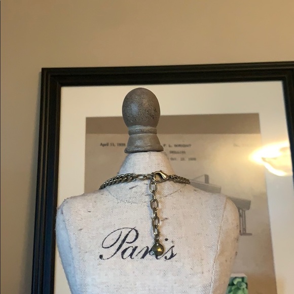 White Statement Necklace - Picture 6 of 6